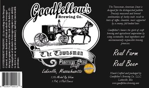 Goodfellow's The Townsman American Stout