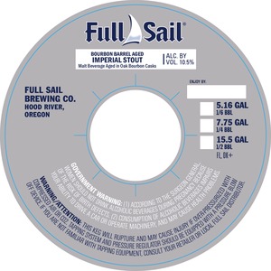 Full Sail Imperial Stout September 2014