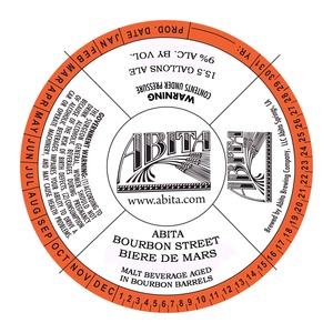 Abita Bourbon Street Biere De Mars September 2014