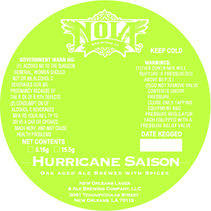 Nola Hurricane Saison September 2014