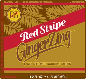 Red Stripe Ginger Zing September 2014
