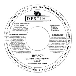 Destihl Jivaro Oatmeal Espresso Stout "j.o.e.s"