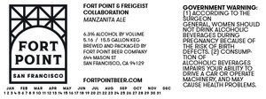 Fort Point Beer Company Manzanita