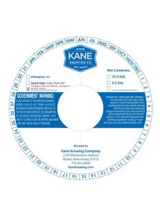 Kane Brewing Company 730 Aged In Bourbon Barrels