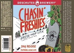 Deschutes Brewery Chasin' Freshies September 2014