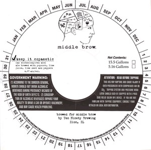 Middle Brow Keep It Copacetic September 2014