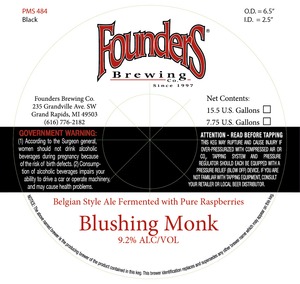 Founders Blushing Monk