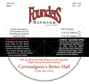 Founders Better Half Curmudgeon