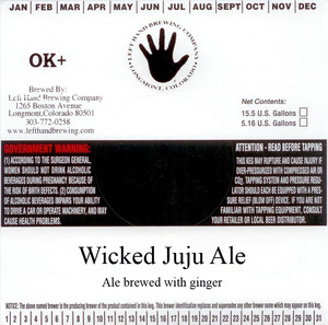Left Hand Brewing Company Wicked Juju Ale