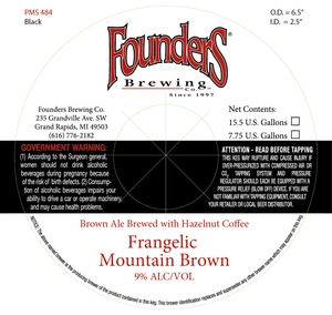 Founders Frangelic Mountain Brown