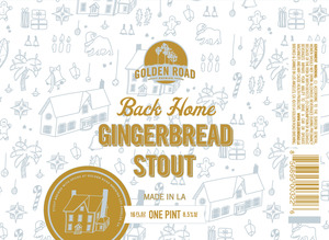 Back Home Gingerbread Stout 