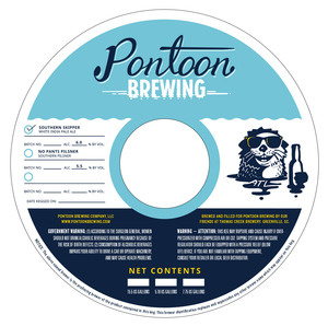 Pontoon Brewing Company Southern Skipper White September 2014