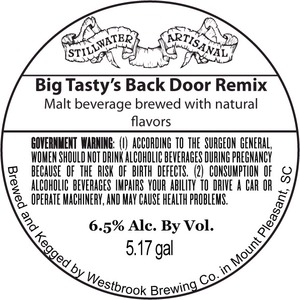 Stillwater Artisanal Big Tasty's Back Door Remix