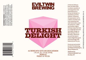 Evil Twin Brewing Turkish Delight