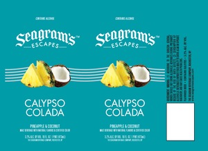 Seagram's Escapes Calypso Colada September 2014