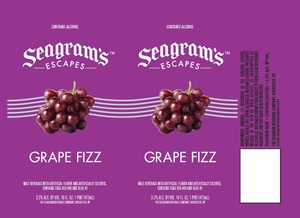 Seagram's Escapes Grape Fizz