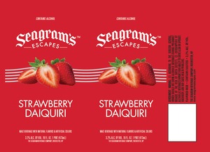 Seagram's Escapes Strawberry Daiquiri