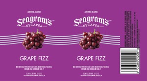 Seagram's Escapes Grape Fizz