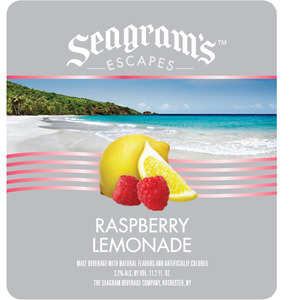 Seagram's Escapes Raspberry Lemonade September 2014