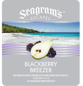 Seagram's Escapes Blackberry Breezer