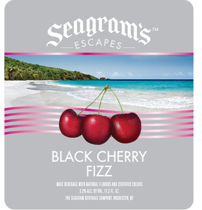 Seagram's Escapes Black Cherry Fizz September 2014