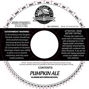 Pumpkin Ale 