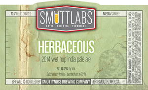 Smuttlabs Herbaceous September 2014