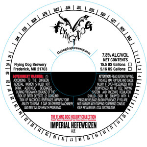 Flying Dog Imperial Hefeweizen Ale September 2014