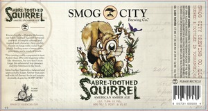 Smog City Sabre-toothed Squirrel September 2014