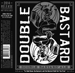 Stone Brewing Co Double Bastard Ale September 2014