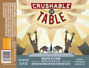 Brasserie De La Senne Crushable De Table September 2014