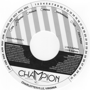 Champion Brewing Company Porter