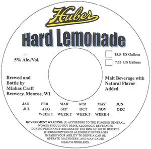 Huber Hard Lemonade September 2014
