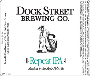 Dock Street Repeat IPA September 2014