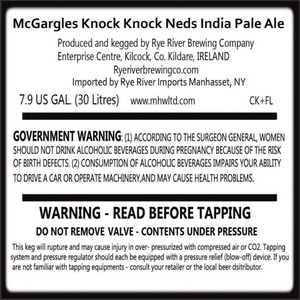 Mcgargles Knock Knock Ned's September 2014