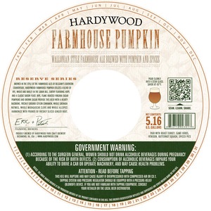 Hardywood Farmhouse Pumpkin