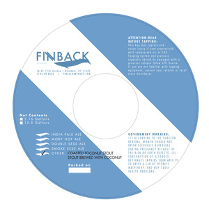 Finback Coasted Toconut Stout September 2014