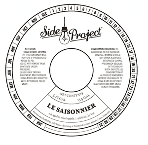 Perennial Artisan Ales Le Saisonnier September 2014