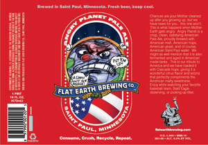 Angry Planet Pale Ale September 2014