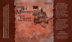 Beach Brewing Co. The Red Messenger