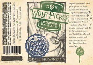 Odell Brewing Company Wolf Picker
