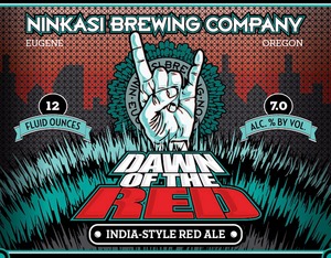 Ninkasi Brewing Company Dawn Of The Red September 2014