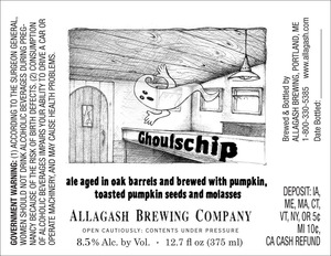 Allagash Brewing Company Ghoulschip