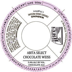 Abita Chocolate Weiss September 2014