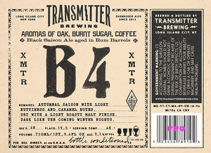 Transmitter Brewing B4