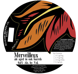 Allagash Brewing Company Merveilleux September 2014