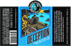 Black Market Brewing Co Deception September 2014
