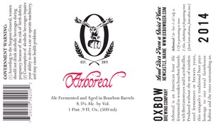 Oxbow Brewing Company Arboreal