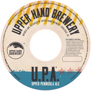 Upper Hand Brewery Upa Upper Peninsula September 2014