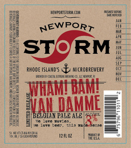 Newport Storm Wham! Bam! Van Damme September 2014